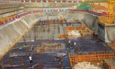 湖南安装项目部:“湘安嘉园”主体混凝土第一次混凝土浇筑完成