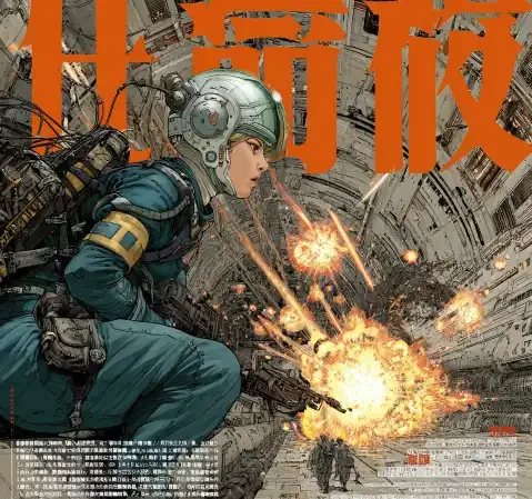 按世界设定场景的题材索引卡片，展示世界观突出的漫画题材